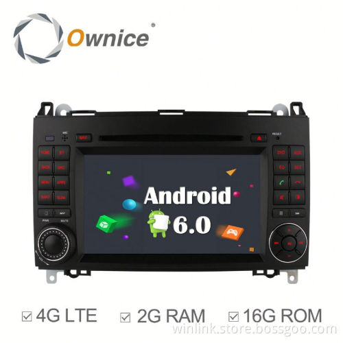 Ownice C500 Android 6.0 system Car stereo for Benz B-W245 2005 - 2011 Sprinter Built 4G with GPS Support DVR digital TV